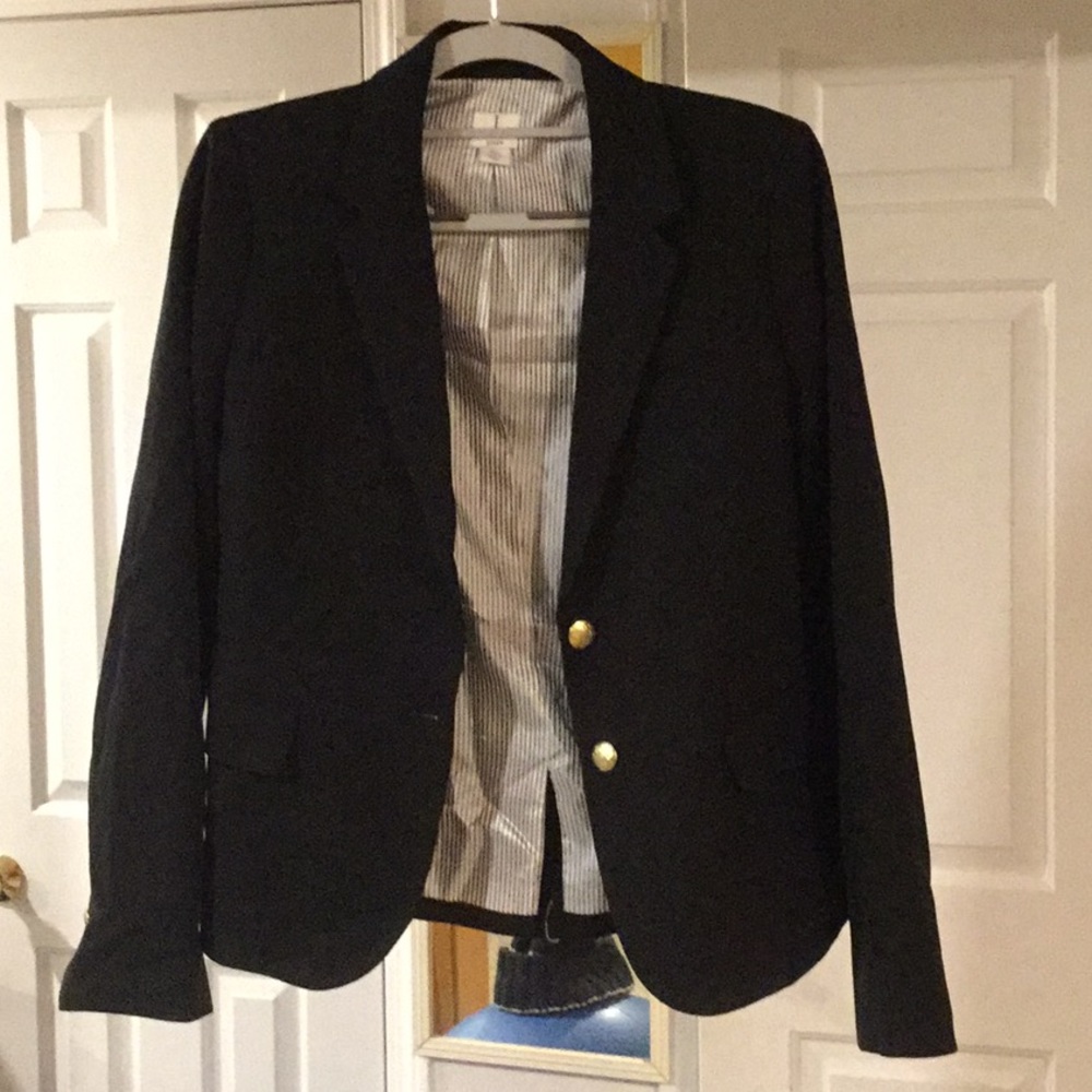 J Crew black blazer
